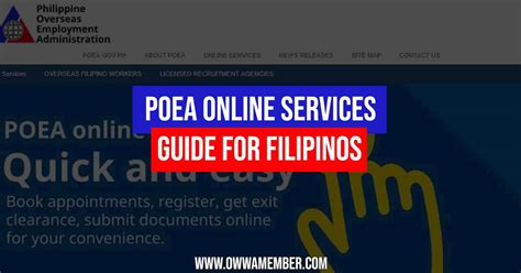 poeaonlineservices|bmonline poea gov ph.